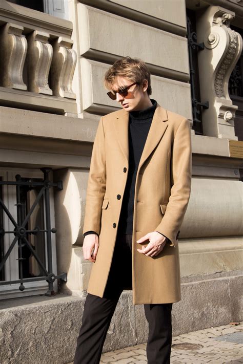 Camel Coat Manteau Homme Man Men Sandro Paris Male Blogger French Blog Mode Homme Strasbourg 8