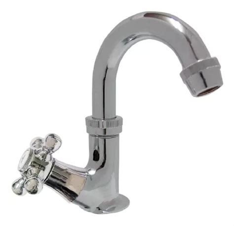 Llave Individual Para Lavabo Cromada Rugo Bc Env O Gratis