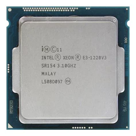 Procesador Intel Xeon E3 1220v3 Lga 1150 4 Núcleos Gamer | Envío gratis