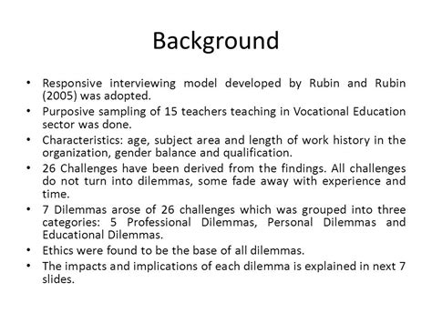 The Voice Of VET Teachers Teacher Dilemmas And Its Implications On