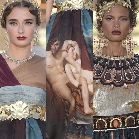 Milan Runway Dolce And Gabbana Alta Moda Tempio Della Concordia Sicilia