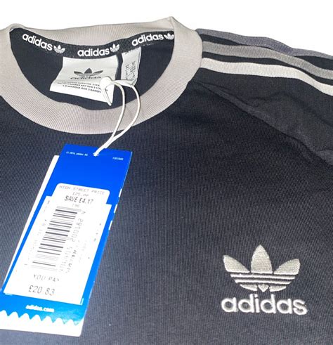 Medium Adidas Originals Trefoil Men S 3 Stripes T Shirt Black Brand New Ebay