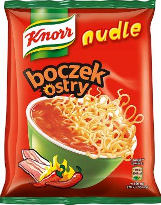 Knorr Nudle Zupa W Proszku Ostry Boczek