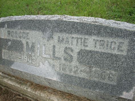 Mattie Ellen Trice Mills Find A Grave Memorial