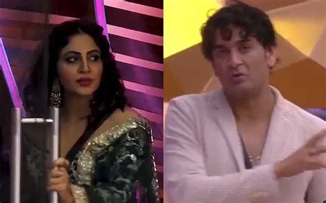 Bigg Boss Challenger Arshi Khan Targets Vikas Gupta Two Get Into A