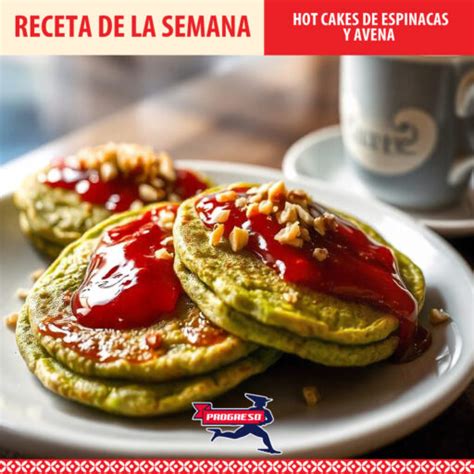 Hot Cakes De Espinacas Y Avena Grupo Progreso