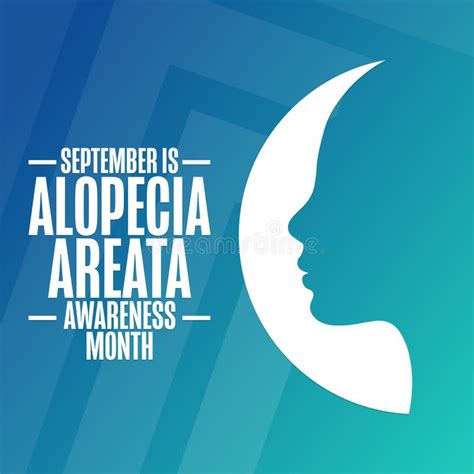 Setiembre Es Mes De Toma De Conciencia De Alopecia Areata Concepto De