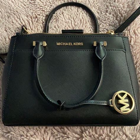 Michael Kors Acorn Lg Satchel With Shoulder Strap For Sale Online