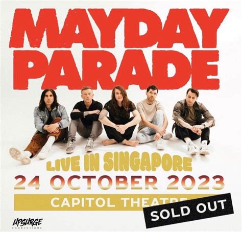 Mayday Parade Tickets Tickets Vouchers Event Tickets On Carousell