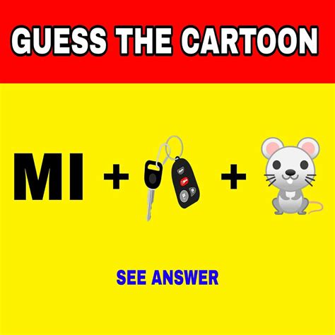 Can You Identify the Cartoon by the Emojis?