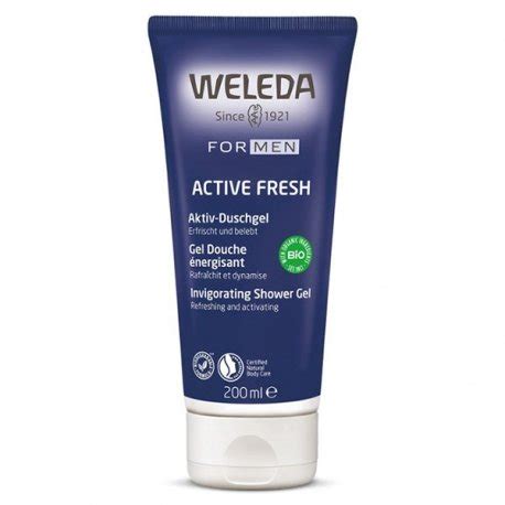 Weleda Gel Douche Nergisant Homme Bio Ml