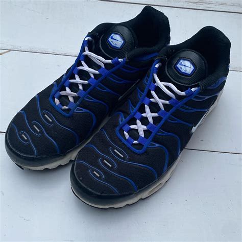 Nike tn racer blue in size UK 8.5. RRP £200+. OPEN... - Depop