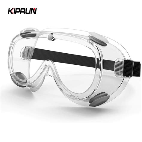 kiprun safety goggles anti fog protective safety glasses clear lens