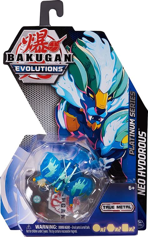 Platinum Series Bakugan Single Pack Aquos Platinum Neo Hydorous