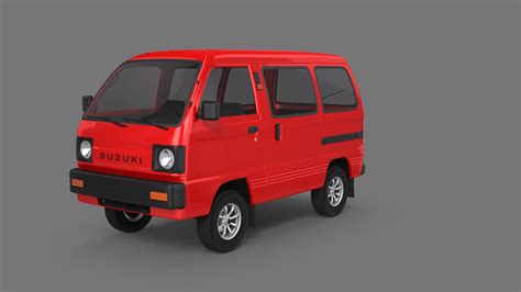 Suzuki Carry 1987 3D Model $129 - .3ds .fbx .obj .max - Free3D