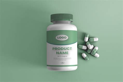 Medicine Bottle Label Design on Behance