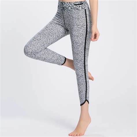 Women Yoga Pants Dry Fit Sport Pants Elastic Fitness Gym Pants Workout