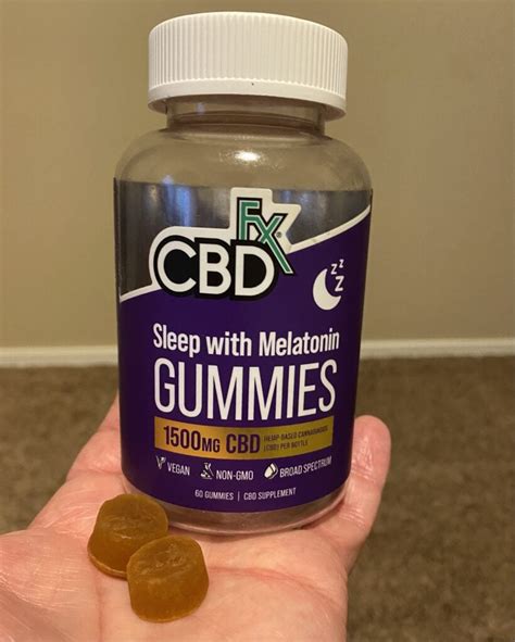 Cbdfx Cbd Gummies For Sleep With Melatonin Broad Spectrum Thc Free