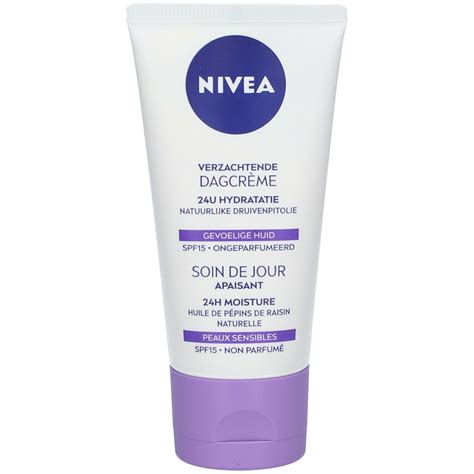 Nivea Soin De Jour Apaisant Hydratation H Peaux Sensibles Spf Ml