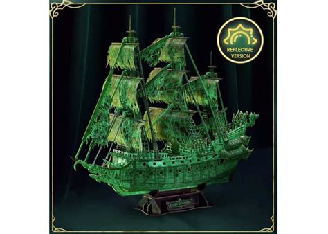 Flying Dutchman Pirate Ship D Puzzleled Puzzle Pirate Etsy