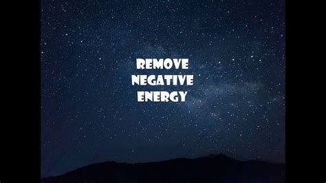 Remove Negative Energy Protect The Energy Around You Subliminal