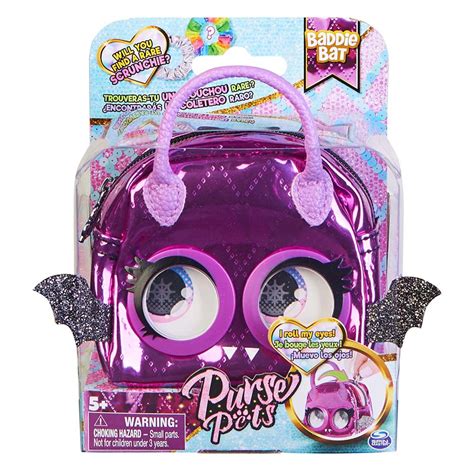 Spin Master Purse Pets Micros Παιδικό Πορτοφόλι Baddie Bat με