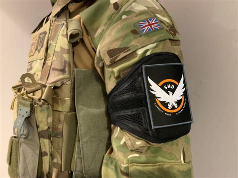 The Division Shd Armband Airsoft Game Cosplay Etsy