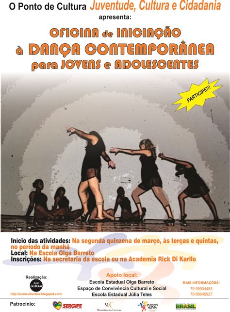 Blog Da Ação Cultural 1º Encontro Da Oficina De Dança Moderna No