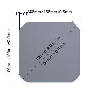 Monocrystalline silicon wafer