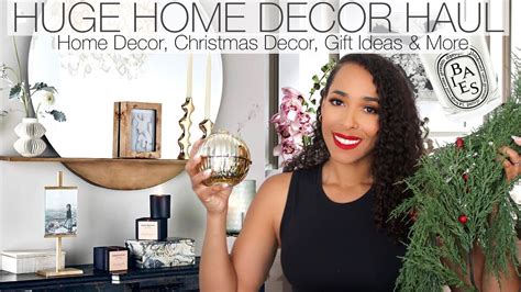 NEW CHRISTMAS 2021 HOME DECOR HAUL CB2 HOMEGOODS TARGET HOBBY