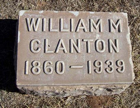 William M Clanton Find A Grave Memorial