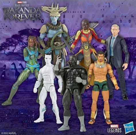 Marvel Legends Wakanda Forever Attuma BAF Set Of Ubicaciondepersonas