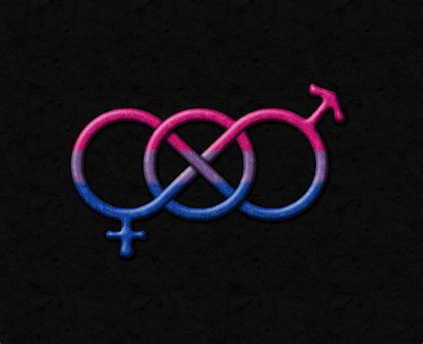 Bisexual Pride Gender Knot Symbol T Shirt