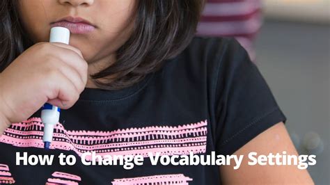 How To Change Vocabulary Settings On Vimeo