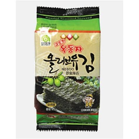 Кім смажений в оливковій олії 4,5г 광천김(도시락) - Смак Кореї - Taste of Korea