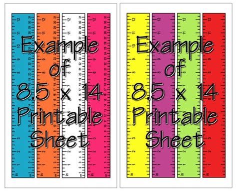 Free Ruler For Kindergarten By Maritza Good Idea Tpt Worksheets Library