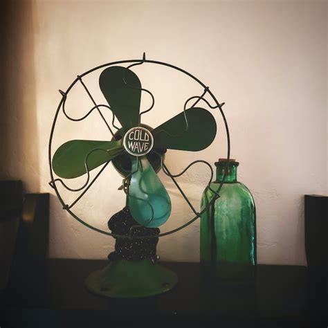 Retro Fan on Table · Free Stock Photo