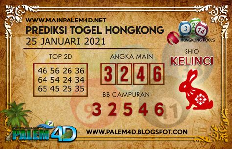 Prediksi Hongkong 25 Januari 2021 Prediksi Togel Jitu