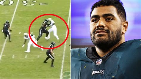 Nfl 2021 America Loses It Over Aussie Monster Jordan Mailata Yahoo Sport