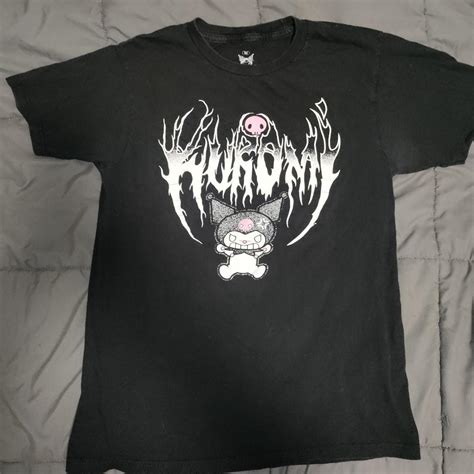 Hot Topic X Sanrio Kuromi T Shirt Used Good Depop