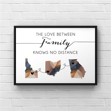 Moving Away Gift Personalized Gift Long Distance Family - Etsy