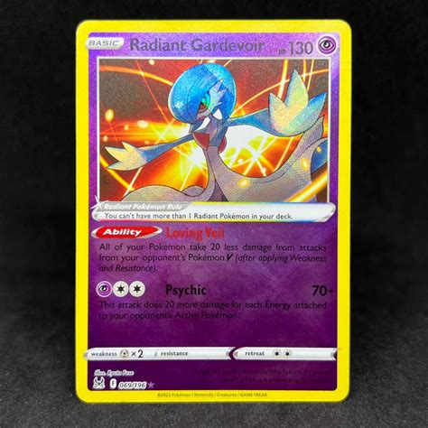 Pokemon Tcg Radiant Gardevoir Shiny Holo Rare 069196 2022 Sword