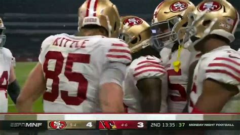 San Francisco 49ers Vs Arizona Cardinals Full Highlights 2nd QTR NFL