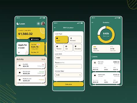Loan Calculator designs, themes, templates and downloadable graphic ...