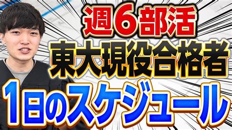 【受験生必見】現役東大生が教える！1日の勉強スケジュールの立て方 Youtube