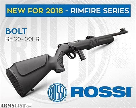 ARMSLIST For Sale New Rossi RS22 22 LR Bolt Action 10rd 18 Rifle