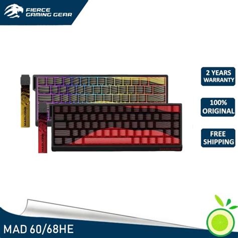 Madlions Mad He Eesports Magnetic Axis Keyboard With Streamlined