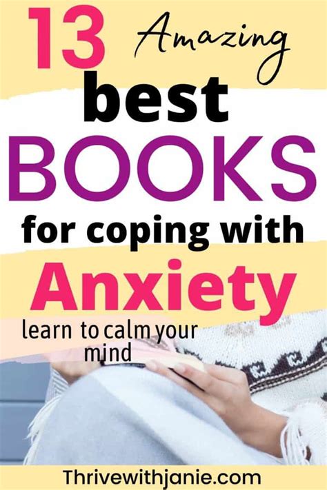 13 Best Books For Coping With Anxiety Thrive With Janie