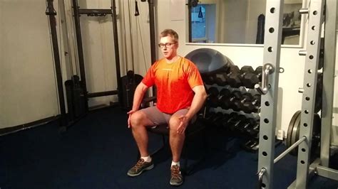 Seated Inner And Outer Thigh Hip Adductor And Abductor Exercise Youtube