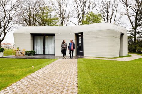 Dutch Couple Moves Into The First 3D-Printed Concrete House In The ...